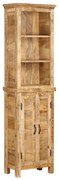 vidaXL Bibliotecă, 50 x 30 x 180 cm, lemn masiv de mango
