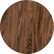 vidaXL Placă de masă Maro închis Ø 40 x 2,5 cm Lemn de stejar masiv