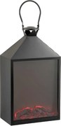 Decoratiune LED lanterna COZY WARM 55x30 cm, neagra
