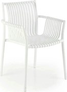 Scaun K492, alb, polipropilena, 60X56X84 cm