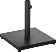 Outsunny Bază Umbrelă 13.3kg, Ciment, Postament Lucios pentru Umbrelă Grădină, Negru | Aosom Romania