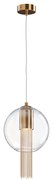 Pendul design modern Flusso bronz 20cm