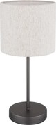 Globo 51540108 - Lampă de masă THEA 1xE27/25W/230V negru/bej