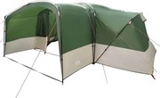 vidaXL Cort pentru Familie 12-Persoane Verde și alb 760 x 645 x 230 cm