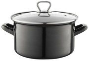 Vas emailat cu capac 3,3 l, negru