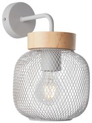 Brilliant - Lampă de perete GIADA 1xE27/40W/230V gri