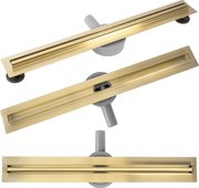 Rigola dus REA Neox Slim pro Brush Gold 100