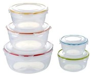 SET 5x caserolă alimentară LOCK