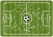 vidaXL Covor copii verde teren fotbal 160x230cm lavabil
