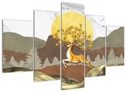 Tablou cu cerb (150x105 cm)