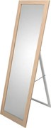 Oglindă de podea HAVLYS, 127 x 37 cm, maro deschis