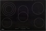vidaXL Plită ceramică cu 5 arzătoare, control tactil, 90 cm, 8500 W