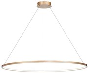 Lustr LED SATURNO 65W 230V pr. 120 cm IP44 auriu