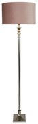 Lampadar/Lampa de podea design lux elegant Belle crom/roz