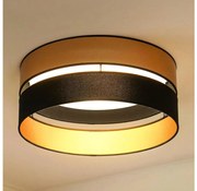 Plafonieră LED Brilagi ROYAL LED/24W/230V d. 45 cm negru/auriu