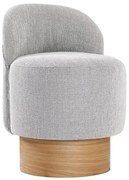 Fotoliu pentru copii RIKI, 40 x 47 cm, gri