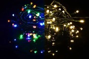 Lanț luminos de Crăciun - 3,9 m, 40 LED, 9 funcții intermitente