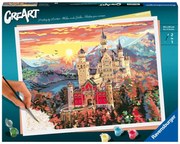 CREART PICTURA PE NUMERE PENTRU ADULTI CASTEL DE BASM - RAVENSBURGER (RVSPBN20278)