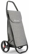 Rolser Trolley Shopping Bag Com Tweed 8 negruTube, gri