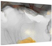 Tablou pe sticlă - Artă cu cerneală II. (70x50 cm)