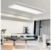 Brilagi-LED Corp de iluminat LED reglabil pentru baie FRAME SMART LED/50W/230V IP44 alb + telecomandă