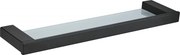 Mexen Pavo raft de sticlă suspendat, negru - 7030437-70