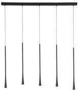 Lustra LED moderna cu 5 pendule Goccio NVL-9504001