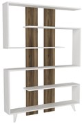 Biblioteca Rain White Walnut