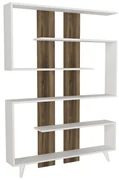 Biblioteca Rain White Walnut