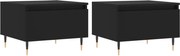 vidaXL Măsuțe de cafea, 2 buc., negru, 50x46x35 cm, lemn prelucrat