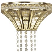 Aplica de perete eleganta decorata cu cristale Gemma 2Lt