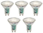 Set de 5 becuri LED inteligente GU10 50mm clare 4.7W 345 lm 2200-4000K