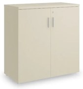 Dulap jos SimpleOffice 80 x 40 x 80 cm, mesteacan