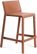 Scaun de Bar, Exterior, Nardi - Trill Stool Mini - Mattone