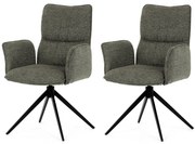 Set de scaune de sufragerie DCH-D1328 GRN2, 2 buc.