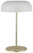 Lampă de masă Searchlight EU60707WH HANOVER 2xE14/40W/230V alb/auriu