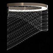 Lustra moderna aplicata LED Vision design LUX ANNULUS 02 – CH