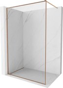 Mexen Kioto-F panou de duș Walk-in cu cadru 90 x 202 cm, transparent 8 mm, cupru periat - 800-090-104-65-00