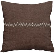 Husa de perna decorativa MELODY 40x40 cm, maro inchis