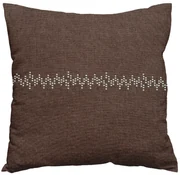Husa de perna decorativa MELODY 40x40 cm, maro inchis