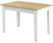 Masă de sufragerie Kiev White and Oak