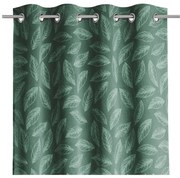 Draperie verde din catifea 140x250 cm Calm – Restilo