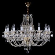 Candelabru Cristal Bohemia Exclusive 16 brate, diam. 86cm GWYNETH XVI CE