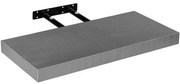 Raft de perete Stilist Volato, 110 cm, argintiu