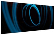 Tablou cu linie albastră (120x50 cm)