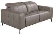 Canapea 2 locuri design italian, Functia Relax, Cowhide gri