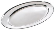 Tava pentru servire Kinghoff KH 1232, 40 cm, Ovala, Inox
