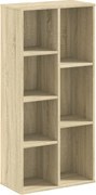 vidaXL Bibliotecă, stejar sonoma, 50x25x105 cm, lemn prelucrat