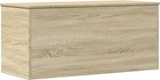 vidaXL Cutie de depozitare stejar sonoma, 100x42x46 cm, lemn prelucrat