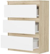 Comoda compactă R-3 - diverse variante de culori sonoma mix alb